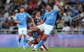 Manchester City against Fluminense 