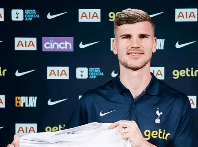 “I want to become the best player by challenging……..” – Timo Werner drops his ambitions after his official signing for Tottenham